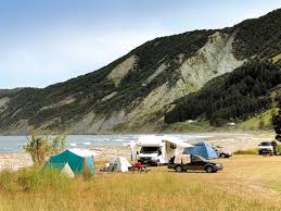 I went camping to closest to the coast and heard the sound of the waves in the area with a glass of iced americano. Freedom Camping In Gisborne Motorhomes Caravans Destinations Nz