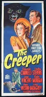 The Creeper 1948 Via Australia Creepers B Movie Comic Book Cover