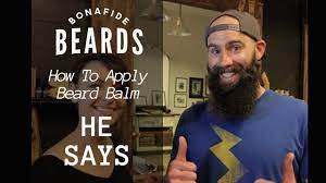 Therefore, it does not last as long as a beard wax. How To Apply Beard Balm He Says Youtube