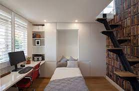 More images for modern guest bedroom office combo ideas » 25 Versatile Home Offices That Double As Gorgeous Guest Rooms