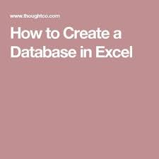 How To Track Contacts And Collections With An Excel Database Excel Tutorials Microsoft Excel Excel