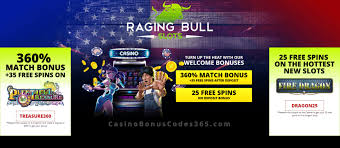 New free spins at raging bull casino and grand fortune casino. Treasure360 Casino Bonus Codes 365