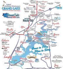 Map Of Grand Lake Ok Grand Lake Ok Things To Do Attractions Activities Events Entertainment  Northeast Ok