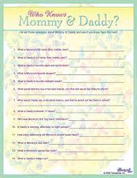 Baby Shower Trivia Game Baby Shower Gifts Baby Shower Baby Shower Games