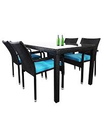 Bamboo or lattice fences are affordable and can cover up wide gaps in your railing. Boulevard Outdoor Dining Table And Chairs Set Of 5 Shop Furniture Online In Singapore