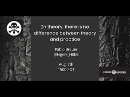 Pablo Breuer In Theory There Is No Difference Between Theory And Practice Def Con 28 Youtube