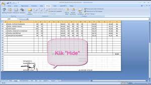 Tips Excel Cara Menghilangkan Menyembunyikan Cell Range Yang Tidak Terpakai Youtube