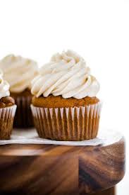 Add more cream if needed to get a spreadable frosting. Gluten Free Pumpkin Cupcakes With Cinnamon Cream Cheese Frosting What The Fork
