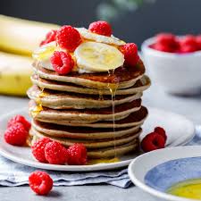 Easy And Healthy Banana Oat Pancakes Recipe Banana Oat Pancakes Oat Pancakes Banana Healthy