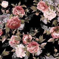 Moody ditsy floral seed seamless pattern. Flora Freya For The Floor More