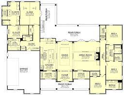 Some plans configure this with a guest suite on the first floor and the others (or just the remaining secondary bedrooms) upstairs for maximum flexibility. 4 Bedroom House Plans Find 4 Bedroom House Plans Today