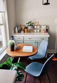 Shop while they're still in stock. Breakfast Nook Coffee Bar Tripod Bistro Table From West Elm Gray Upholstered Mid Century Modern Dining Ch Modern Bistro Bistro Table Breakfast Nook Modern