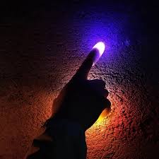 Party Bar Flashlight Toys Magic Led Finger Light Up Thumb Tips Magic Tricks 2pcs Fifasteluce Com