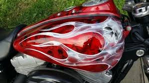 Black And Red Motorcycle Paint Jobs After Paint Job My Harley Custom Motorcycle Paint Jobs Custom Paint Motorcycle Motorcycle Paint Jobs