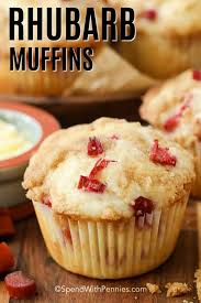 Delivered right to your door, fast! Rhubarb Muffins Spend With Pennies