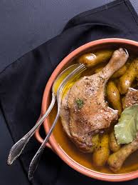 Cuisses De Canard Confit Et Rattes Recept Voedsel Ideeen Koken Pompoenpuree