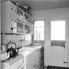 The sight lines to the family room were severely limited by the kitchen's upper cabinets. 3