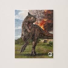 Over 20 of the fascinating creatures from the jurassic period are illustrated on this jigsaw puzzle, including the beloved brachiosaurus, the stegosaurus and the carnivorous allosaurus. 11 Jurassic World Puzzles Ideas Jurassic World Jurassic World Dinosaurs World Puzzle