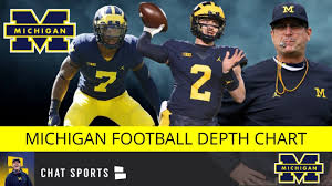 Michigan Football Rumors Projected 2019 Depth Chart For Offense And Defense