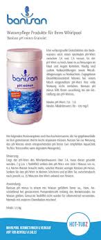 Pin Auf Wasserpflege Fur Ihren Whirlpool Jacuzzi Hot Tub