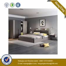Mdf Wooden Leather Upholstery Headboard Hotel Single Bedroom Double Bed Hx 8ne9530 سرير نوم من الصين على Topchinasupplier Com