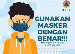 Gambar kartun masker mulut andalkan persediaan sleman. Portal Kecamatan Prambon