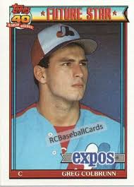 1991 Expos Baseball Trading Cards