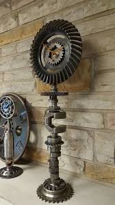 Steampunk Flower Clock Created By Atomic Vault 9 See On Etsy Facebook Steampunk Furniture Steampunk Decor Steampunk Interior