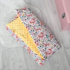 couverture bebe coton minky oeko tex motif animaux couverture polaire etsy bebe minky
