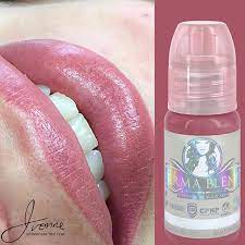 I Just Love The New Spring Colours I M Crushing On This Colour Ink French Fan Permablend Pigments Lips Lip Tattoo Colors Aesthetic Lip