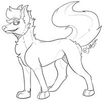 Free To Use Punk Dog Base By Saltandspice Animal Sketches Art Base Furry Art
