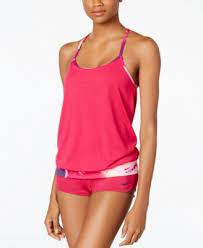 Nike Cascade Drape Back Active Tankini Top Active Tankini Tankini Tankini Top