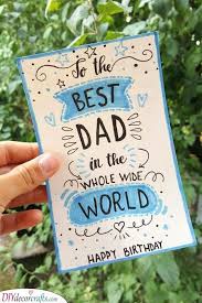 Birthday Present Ideas For Dad Diy A Heartfelt Card Birthday Card Ideas Dad Birthday Card Cool Birthday Cards Birthday Cards For Mum