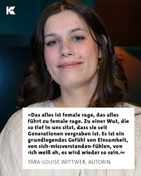 Die Autorin Tara-Louise Wittwer hat ein Buch über Female Rage