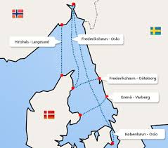 Kun dansk og tysk var anvendt som skriftsprog. Med Faerge Til Are Se Faergeoverfarter Til Sverige Og Norge Her
