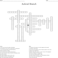 10 question printable judicial branch vocabulary crossword with answer key. Judicial Branch Crossword Wordmint