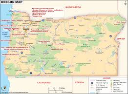 The second is a roads map of oregon state with localities and all national parks, national reserves, national recreation areas, indian reservations, national forests, and other attractions Oregon Map Map Of Oregon Or
