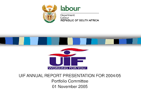 230 lillian ngoyi street, absa towers, pretoria central. Uif Annual Report Presentation For 2004 05 Ppt Download