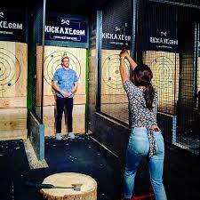 The Say Relationships Are All About Building Trust Instalessjeff Holdmybeer Kickaxethrowing Axethrowing Axethrowingnyc Axethrowingbrooklyn Kickaxebr