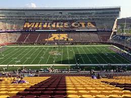 tcf bank stadium seating chart views best picture of chart