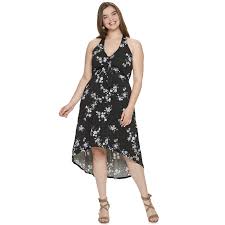 Juniors Plus Size Candie S High Low Maxi Dress White V Neck Dress Dresses White Scalloped Dress