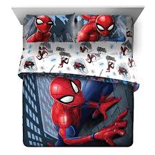 Marvel Spiderman Crawl Reversible Comforter Set & Reviews | Wayfair
