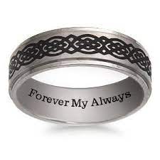 Make It Your Own With A Sweet Message On This Engravable Men S Wedding Band Mens Engraved Wedding Bands Mens Wedding Rings Engraved Engraved Wedding Rings