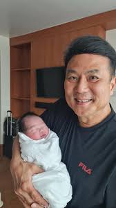 Jack Neo, 63, a grandad again, shares photos of newborn grandson