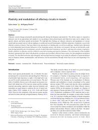 Third party liability claim form (dd2527) send third party liability form to: Pdf Plasticity And Modulation Of Olfactory Circuits In Insects