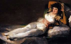 Description Of The Painting By Francisco De Goya Dressed Maha Description Picture Goya Francisco