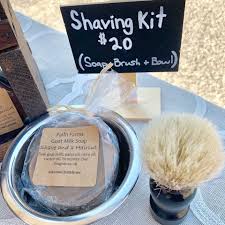 Shaving Kits For Men Gift In 2020 Goat Milk Goat Milk Soap Shave Kit