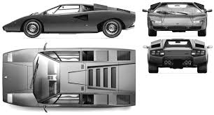 Driving a lamborghini countach is always fun but this countach is extra special as it's the first edition countach, the lp400, dating from 1977 and owned by. Lamborghini Countach Lp400 1971 Blueprint Download Free Blueprint For 3d Modeling In 2021 Lamborghini Countach Lamborghini Ferrari Laferrari