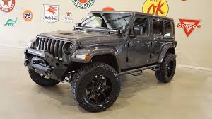 Incentives & deals data is not currently available for the 2020 jeep wrangler unlimited sport s 4x4. 2018 Jeep Wrangler Jl Unlimited Sport 4x4 Custom Lifted Htd Lth Alpine Sys Carrollton Tx Texas Vehicle Exchange