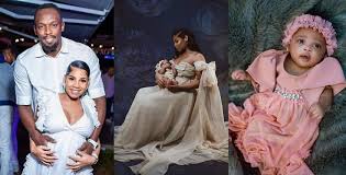 Gold medalist usain bolt of jamaica stands on the podium during the medal ceremony for the men's 4 x 100 meter relay on day 15 of the rio 2016 olympic games at the olympic stadium on august 20, 2016 in rio de janeiro, brazil. Usain Bolt Unveils Daughter Olympia On Her Mother S Birthday Photos